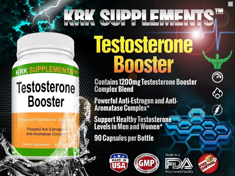 KRK Supplements Testosterone Booster