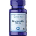 Puritan's Pride - Niacinamide 500 mg, 100 таблеток