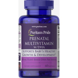 Prenatal Multivitamin with DHA, 60 гелевих капсул