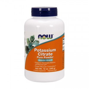 Now - Potassium Citrate Pure Powder, 340 г