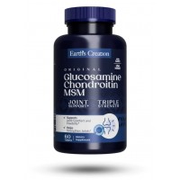 Earth's Creation - Glucosamine Chondroitin MSM Triple Strength, 60 таблеток