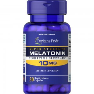 Puritan's Pride - MELATONIN 10 mg, 30 капсул