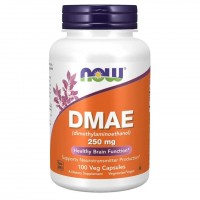 NOW - DMAE 250 mg, 100 капсул