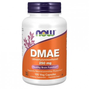 NOW - DMAE 250 mg, 100 капсул