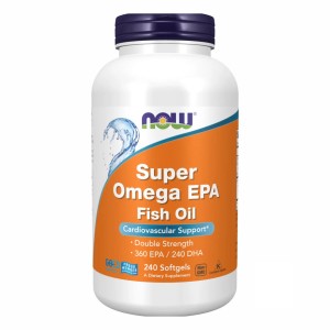 NOW - Super Omega EPA 1200 mg (360 EPA/240 DHA), 240 гелевих капсул