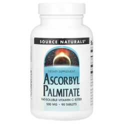 Source Naturals - Ascorbyl Palmitate 500 mg, 90 таблеток