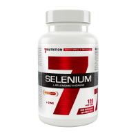 7Nutrition - Selenium (L-selenometionine) 200 mcg + Zinc 15 mg, 120 капсул