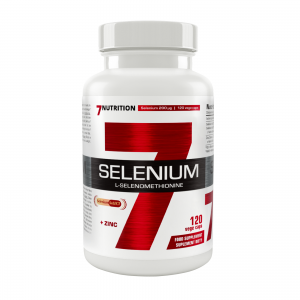 7Nutrition - Selenium (L-selenometionine) 200 mcg + Zinc 15 mg, 120 капсул