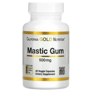 California Gold Nutrition - Mastic Gum 500 mg, 60 капсул