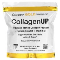 California Gold Nutrition - CollagenUP Marine Hydrolyzed Collagen + Hyaluronic Acid, 464 г