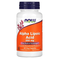 NOW - Alpha Lipoic Acid 250 mg, 60 капсул