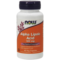 NOW - Alpha Lipoic Acid 100 mg, 60 капсул