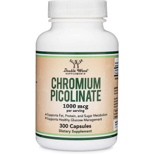 Double Wood - Chromium Picolinate 1000 mcg, 300 капсул