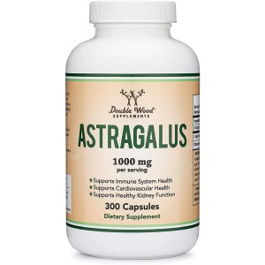 Double Wood - Astragalus 1000 mg, 300 капсул