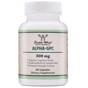 Double Wood - Alpha GPC 300 mg, 60 капсул