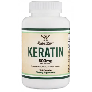 Double Wood - Keratin 500 mg, 120 капсул