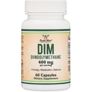 Double Wood - DIM (Diindolylmethane) 400 mg, 60 капсул