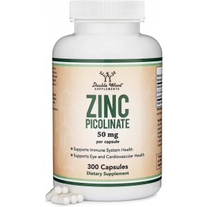 Double Wood - Zinc Picolinate 50 mg, 300 капсул