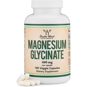 Double Wood - Magnesium Glycinate 400 mg, 180 капсул