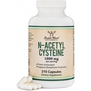 Double Wood - N-Acetyl Cysteine (NAC) 1000 mg, 210 капсул