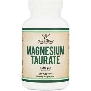 Double Wood - Magnesium Taurate 1500 mg, 210 капсул