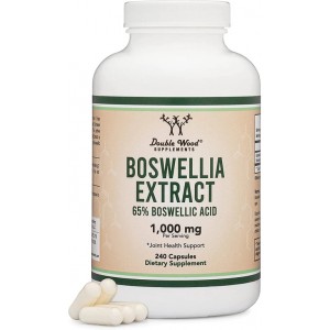 Double Wood - Boswellia 1000 mg (65% boswellic acid), 240 капсул