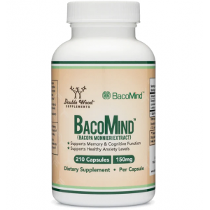 Double Wood - Bacomind Bacopa Extract 150 mg, 210 капсул