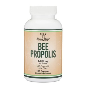 Double Wood - Bee Propolis 1000 mg (5% Flavonoids), 120 капсул