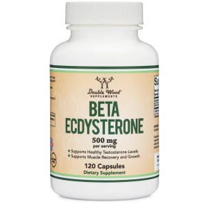 Double Wood - Beta Ecdysterone 500 mg, 120 капсул