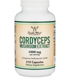 Double Wood - Cordyceps Mushroom Extract 1000 mg, 210 капсул