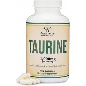 Double Wood - L-Taurine 1000 mg, 180 капсул