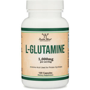 Double Wood - L-Glutamine 1000 mg, 120 капсул