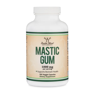 Double Wood - Mastic Gum 1000 mg, 180 капсул