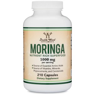 Double Wood - Moringa 1000 mg, 210 капсул