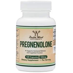 Double Wood - Pregnenolone 100 mg, 120 капсул