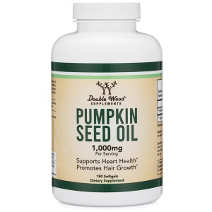 Double Wood - Pumpkin Seed Oil 1000 mg, 180 гелевих капсул