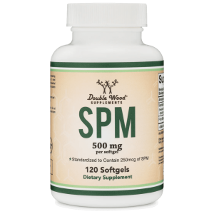 Double Wood - SPM (Pro Resolving Mediators) 500 mg, 120 гелевих капсул