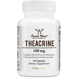 Double Wood - Theacrine 100 mg, 60 капсул