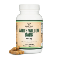 Double Wood - White Willow Bark 800 mg (15% Salicin), 120 капсул