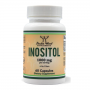 Double Wood - Inositol 1000 mg (myo-inositol), 60 капсул