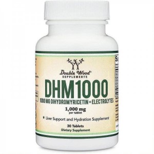 Double Wood - DHM 1000 mg + Electrolytes, 30 таблеток