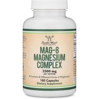 Double Wood - MAG-8 Magnesium Complex Supplement 2300 mg (Magnesium 426 mg), 180 капсул