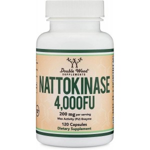 Double Wood - Nattokinase 200 mg 4000 FU, 120 капсул