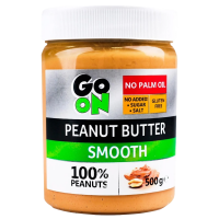 Go On Nutrition – Peanut Butter 100%, 500 грамм (стекло)