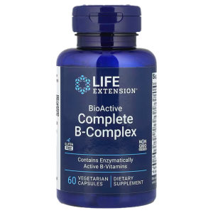 Life Extension - BioActive B-Complex Complete, 60 вегетаріанських капсул