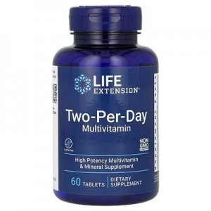 Life Extension - Multivitamin Two-Per-Day, 60 таблеток