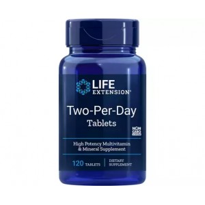 Life Extension - Multivitamin Two-Per-Day, 120 таблеток