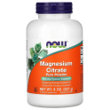 NOW - Magnesium Citrate 450 mg, 227 грам