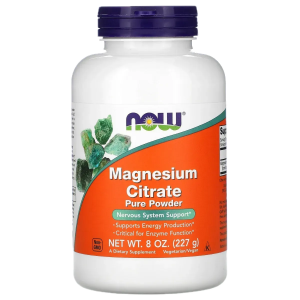 NOW - Magnesium Citrate 450 mg, 227 грам