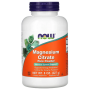 NOW - Magnesium Citrate 450 mg, 227 грам